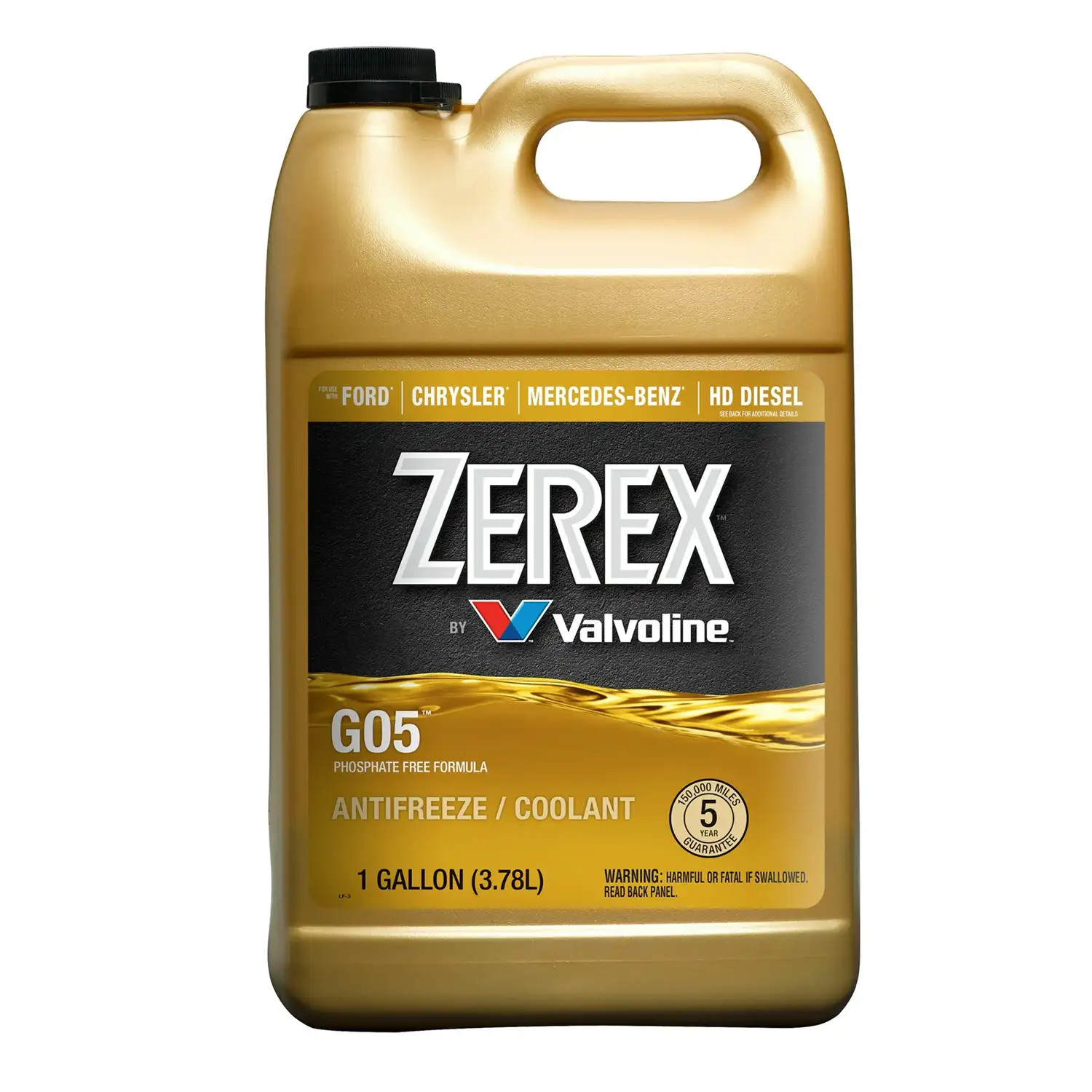 Zerex G05 Phosphate Free Antifreeze Coolant Concentrate 1 GA