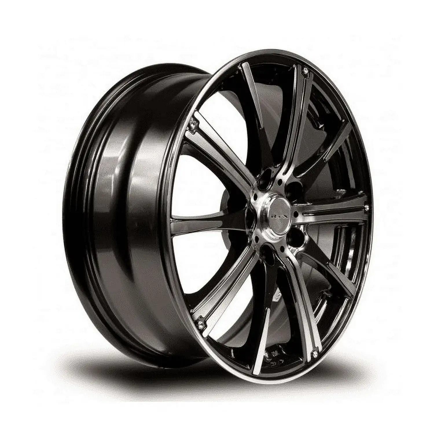 RTX Spark 14x5.5 4x100 ET38 CB73.1 Black Machined Wheel - Image 3